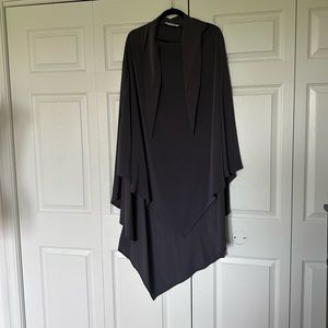 Dark grey diamond Khimar